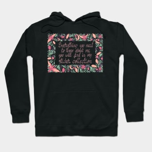 Everything you need to know about me Hoodie